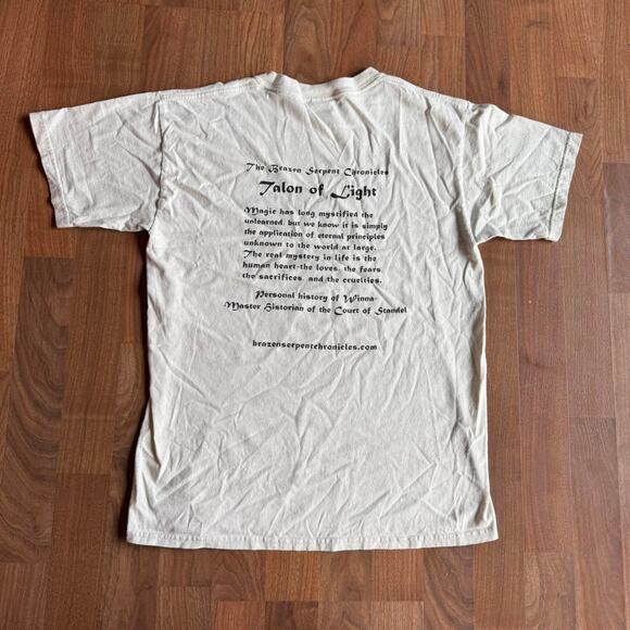 Vintage VTG Y2K Brazen Serpent Chronicles Talon of Light Graphic T-Shirt - Picture 6 of 8